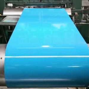0.12-1.5mm Color Coated Galvanized Steel Coil 5 20 Micron Top Side