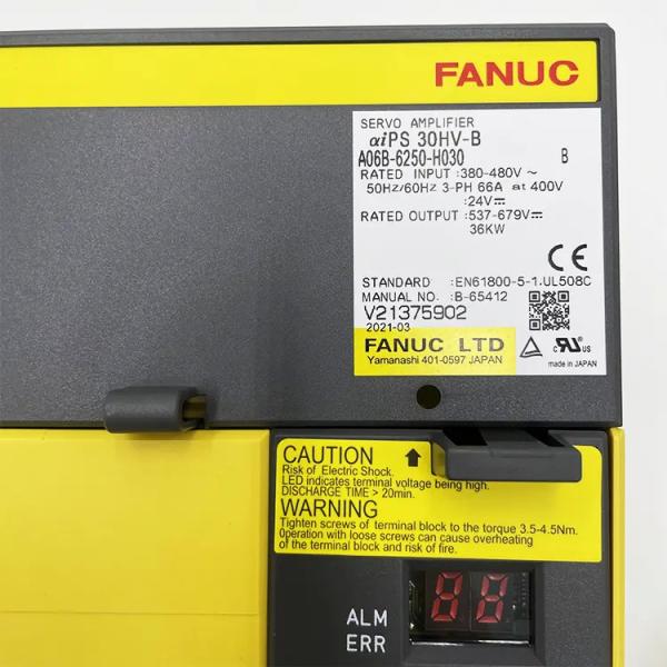 Buy A06B-6250-H030 12 Months Warranty New Fanuc Servo Drive at wholesale prices