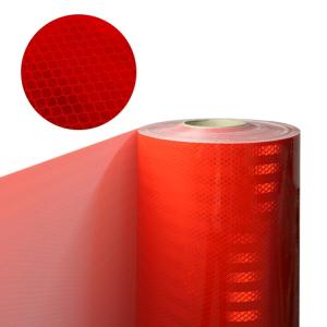 Engineer Grade Reflective Road Sign Material Easy To Apply Weatherproof