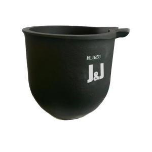 Thermal Shock Resistance Crucible With Pouring Nozzle Metal Melting Silicon