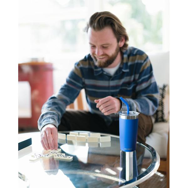 20 OZ Personalized Custom Metal Tumbler Cup , Stainless Steel Glitter Tumbler With Lid And Straw