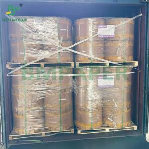 30g Double-Sided Gloss Black Paper Roll 370mm 420mm For Fruit Bags Protection