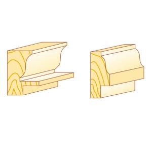 1/2 Shank Joint Router Bit Carbide Tipped Window Sash Cutter Set