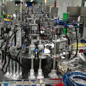 Quality Automated assembly machine for blood collection needles with stable performance and high capacity, carousel type operation for sale