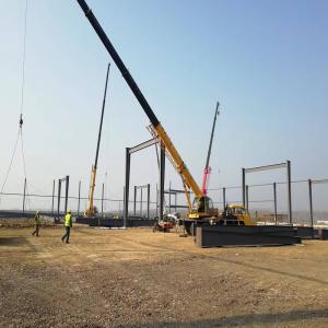 Multistory Prefabricated Steel Structure Building Metal H Beam Building