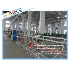 Plastic PVC Electric Threading Pipe Making Machine / Extrusion Line