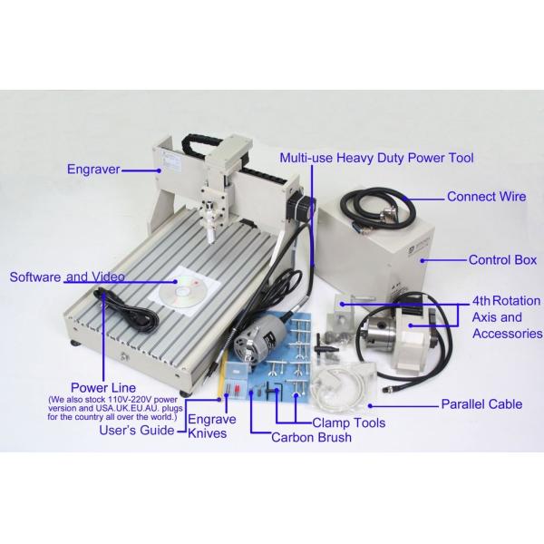 Buy CNC Router Milling Equipment Engraver Engraving Drilling With 4 Axis at wholesale prices