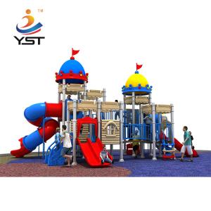 12cbm Combination Slide Plastic Playground Equipment Set For Children