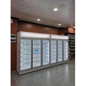Upright Display Commercial Beverage Cooler Refrigerator