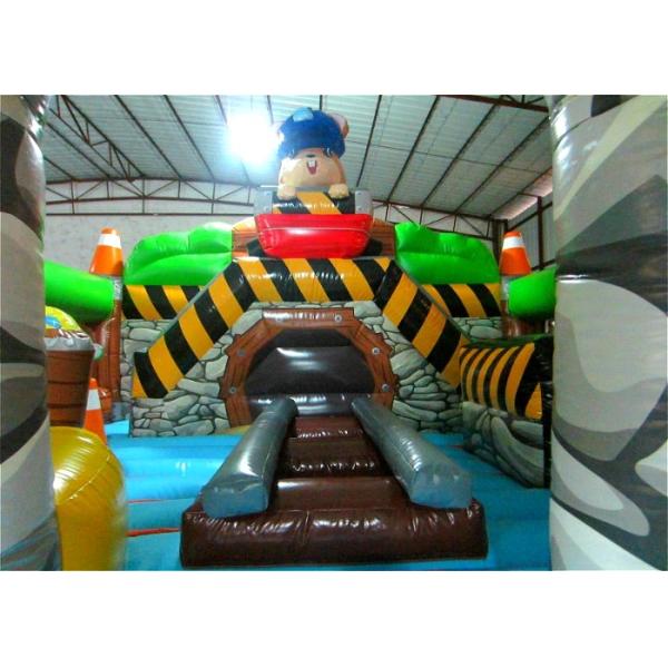 Supplier The Gorilla Inflatable Fun City Inflatable Jumping House Amusement Park