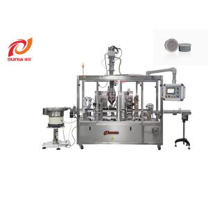 China Coffee Pod Filling Sealing Machine Lavazza Point One Cup Capsule Filler Sealer on sale