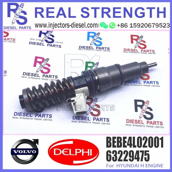 4 Pin Nozzle Assembly Diesel Electronic Unit Fuel Injector BEBE4L02001 For Engine