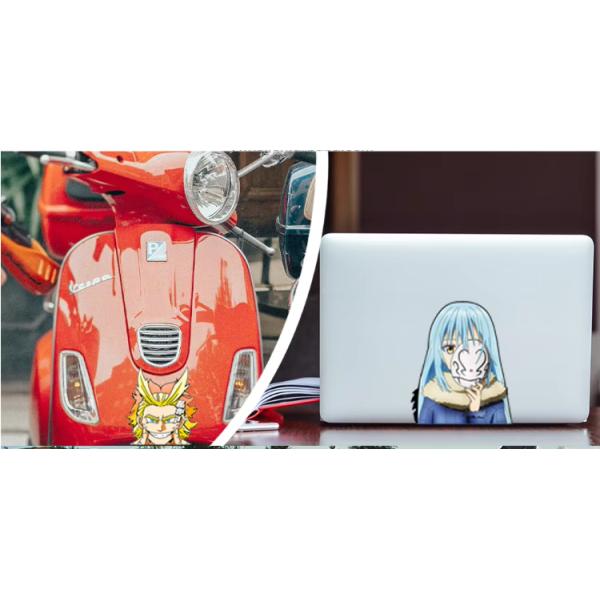 3d lenticular lens sticker / lenticular print sticker / customize 3d anime motion sticker