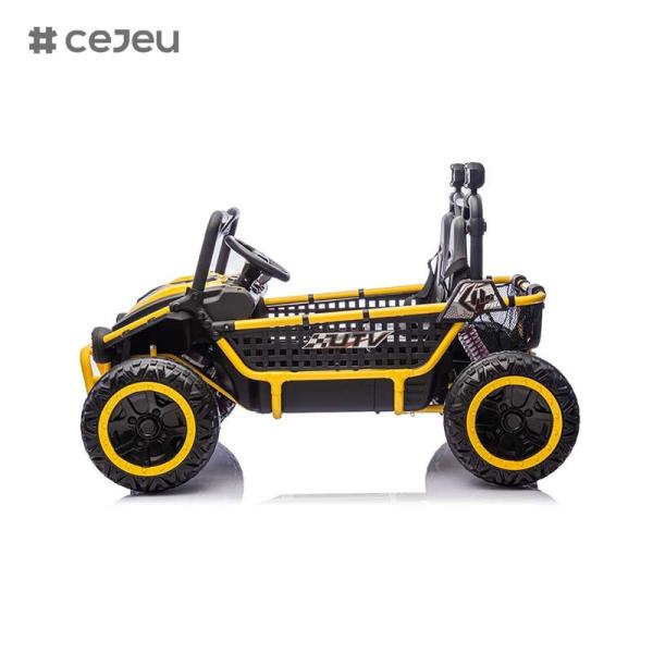 CJ-HC-605 New 12v Battery Outdoor Ride on Toy Vehicle Battery Powered Car 2 Seats Children Electric Ride on Car for Kids to Drive