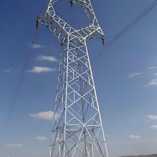 Buy 33KV To 110KV Power Transmission Tower Angle Iron Tower 30-180 km/h Wind Speed at wholesale prices