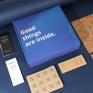 Retail Stand Box Custom Logo Corrugated Paper Cardboard Packaging Mailer for