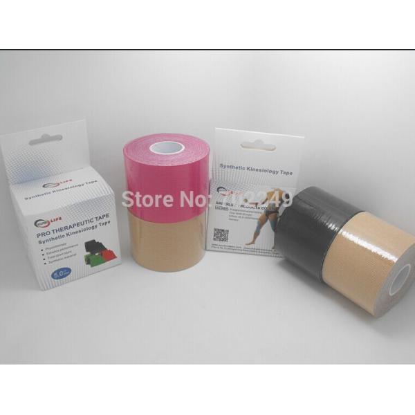 5cm x 5m Waterproof Kinesiology Tape for Sports Therapy