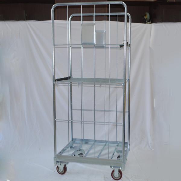 Buy Two Side Logistics Demountable Foldable Zinc Surface Treatment at wholesale prices