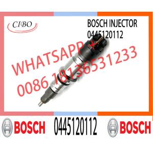 China Diesel Fuel Injector 0445120112 Common Rail Injector 0445120112 For Diesel Pump on sale