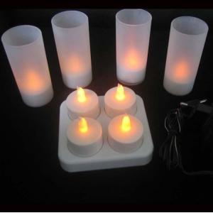 Quality Creative Flameless LED Chargeable Candles for sale