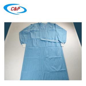 Waterproof Wood Pulp Disposable Surgical Gown for Medical Use