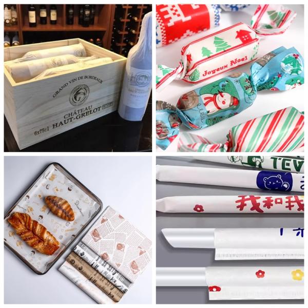 30grs 40grs MG Glaze Paper Jumbol Roll For Making Food Wrapping Paper 60cm 30grs 40grs MG Glaze Paper Jumbol Roll For Making Food Wrapping Paper 60cm