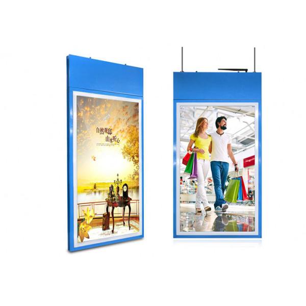 43" 49" Double Sided LCD Display , Hanging LCD Window Display Super Flat