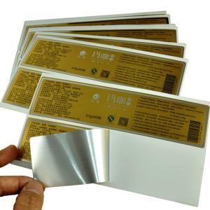 Permenent Air Conditioner Sticker Laminated Matt / Glossy film