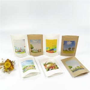 MOPP VMPET Biodegradable Kraft Paper Bag 100mircon