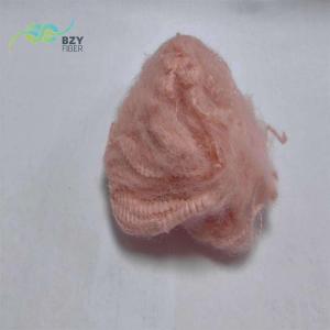 Quality Environment-Friendly Pink Polyester Staple Fiber Artificial Polyester Fiber Fill for sale