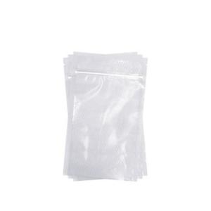 3mil Embossed Food Vacuum Zipper Bags Nylon Vacuum Pouches