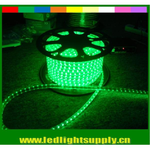 High lumen SMD5050 220V waterproof IP65 led neon flexible strip green