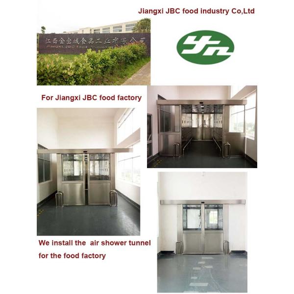 Industrial Custom Cleanroom Air Shower Channel Unique Air Freshening System