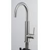 Buy cheap Kitchen Faucets one handle W01-004 Single lever Stainless steel brushed finished from wholesalers