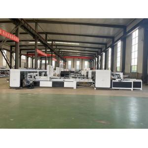 Corrugated Automatic Box Folder Gluer Machine For Carton Box