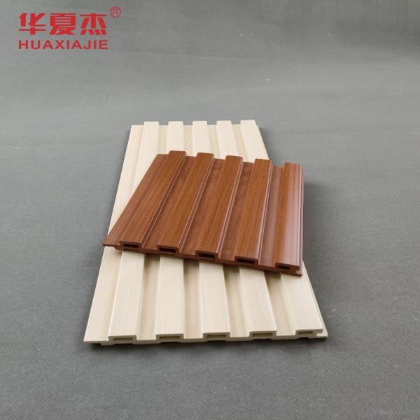 Buy Waterproof Coffee WPC Drop wall Panels wpc fluted wall panel at wholesale prices