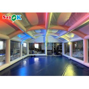 Airtight Inflatable Pool Cover Transparent Inflatable Swimming Pool Bubble Tent