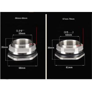 Customized Support 150lb Stainless Steel 304 Water Tank Bulkhead Fitting