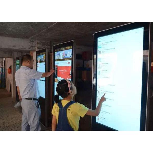 Wall Hanging Led Digital Advertising Display , Indoor Digital Advertising