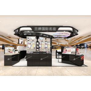 BKC008 Premium makeup booth Cosmetic mall kiosk for Skincare Store Display