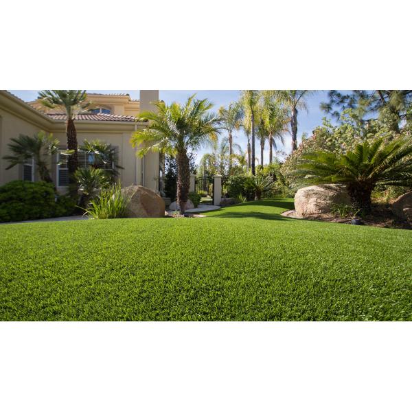 UV-resistant Garden Artificial Grass Turf Green Looking Synthetic Turf