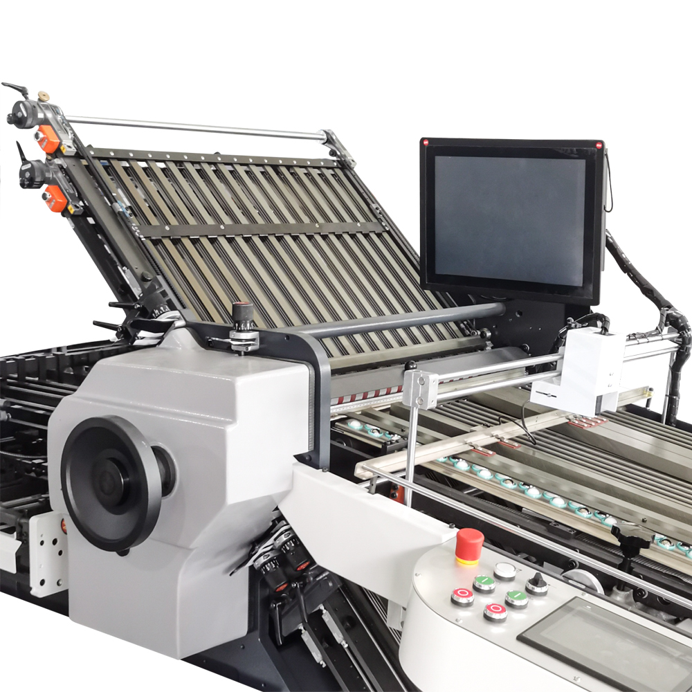 Dual Camera Leaflet Inspection System 40000pcs H Speed Pattern Match 2D Code For Any Folding Machine
