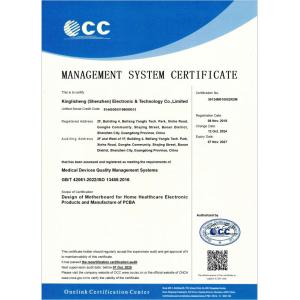 Shenzhen Kinglisheng New Energy Technology Co., Ltd. Certifications
