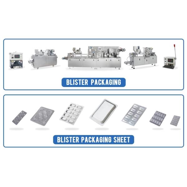 TIANHE Semi Auto Aluminum Tablet Capsule Blister Packing Machine for Pharmacy, Foods