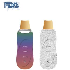 FCC Approval 23KHZ Ultrasonic Skin Cleanser , Ultrasonic Facial Spatula