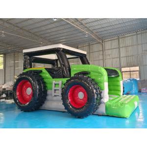 Commercial Grade Fireproof Inflatable Bouncer Truck Shape Inflatable Bounce