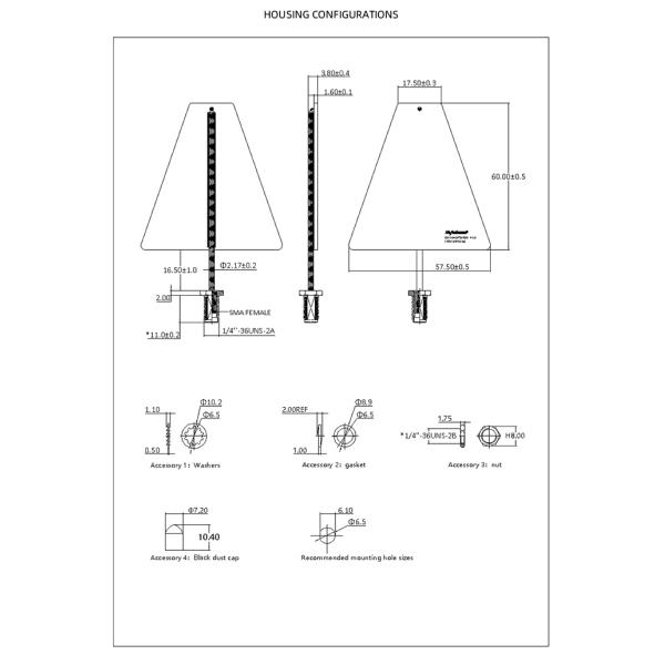 800M-6G Broadband LDPA Yagi Antenna on Triangle Board for Performance and Efficiency