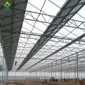 Modern intelligent Venlo polycarbonate panel multi-span solar photovoltaic