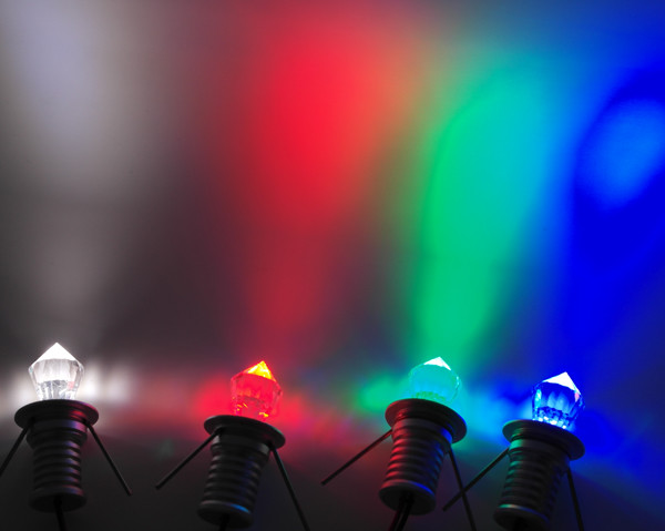 Stunning Crystal Color 6 x 1W Dimmable Downlight Set Recessed Ceiling Spotlights Interior Decking lights