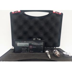 Piezoelectric Transducer Sensor Lcd Digital Vibration Meter Handheld
